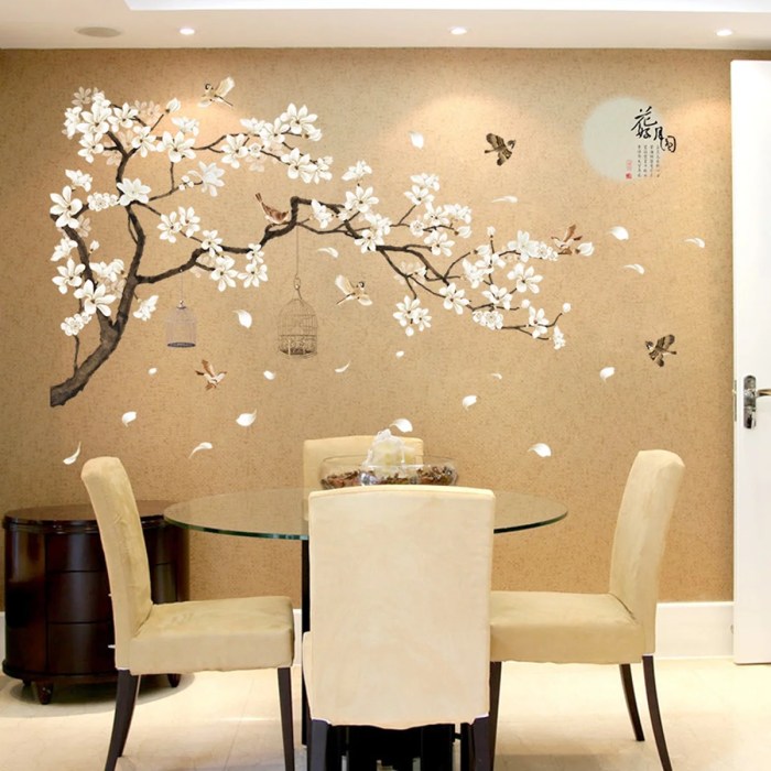 Decal decor wall art