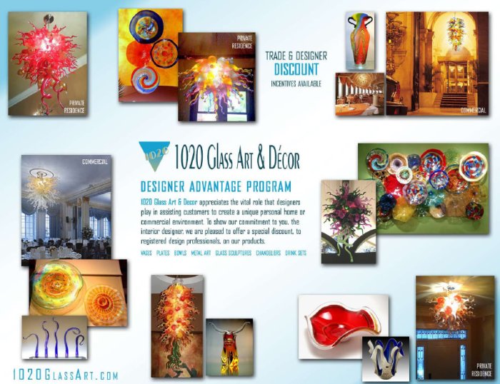 1020 glass art and decor