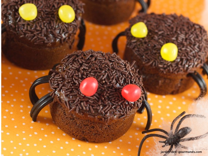 Halloween deko für muffins