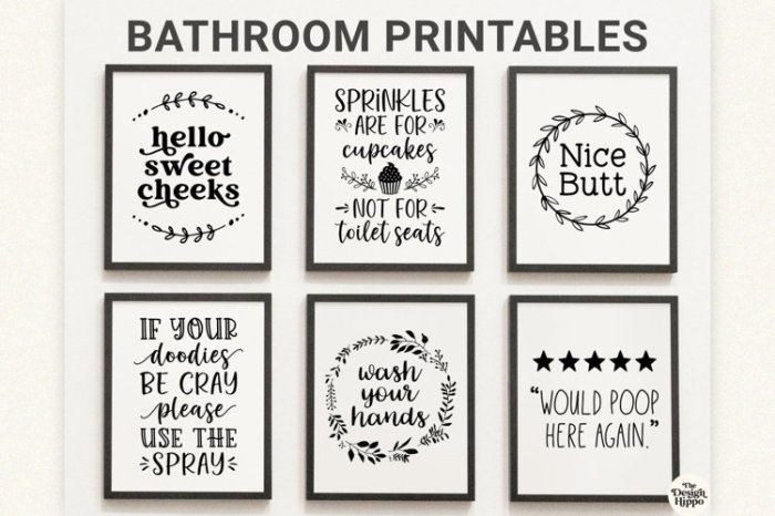 Toilet decor stays happens 28x19