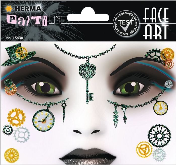 Face art decor herma