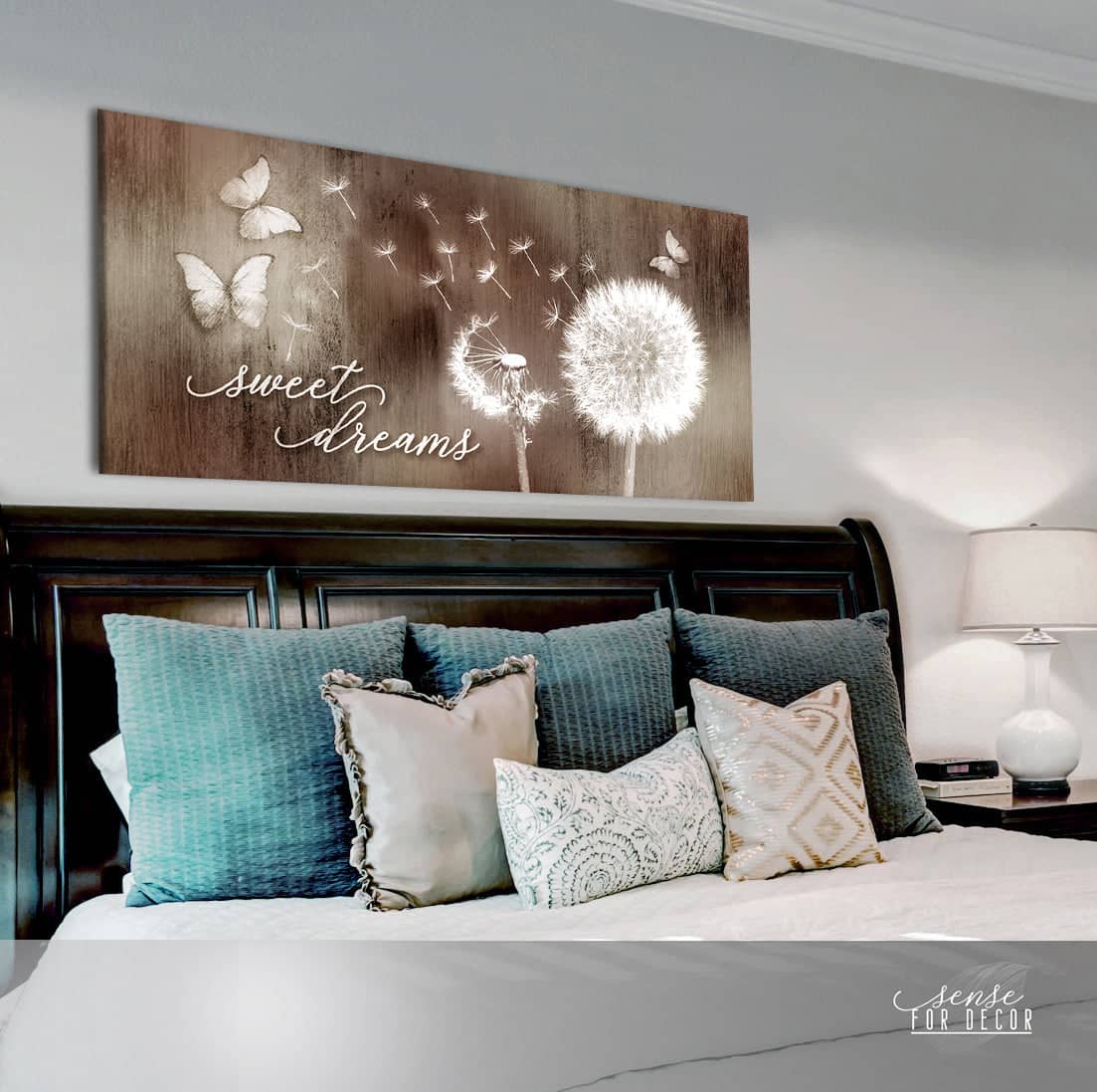 Bedroom wall decor art