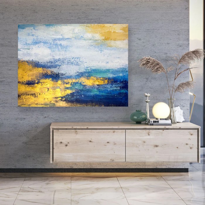 Abstract art home decor