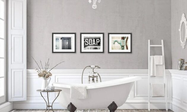 Concise and Clear Bathroom Decor Wall Art Ideas for Your Space