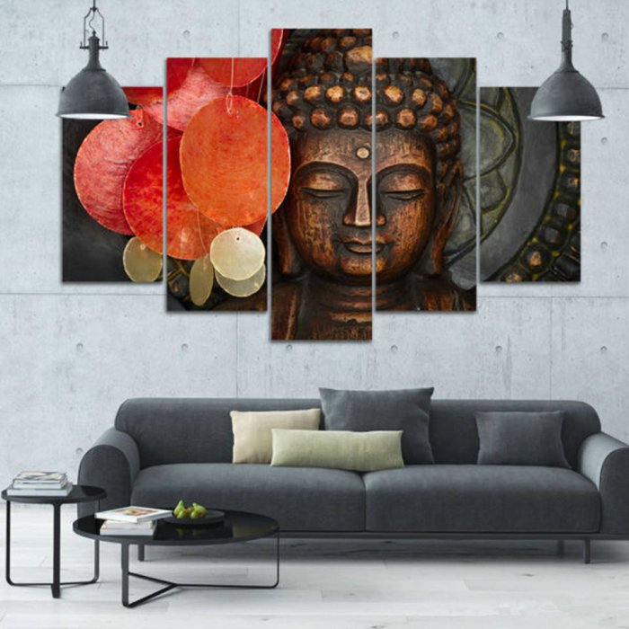 Buddha wall canvas decor allhap wishlist add