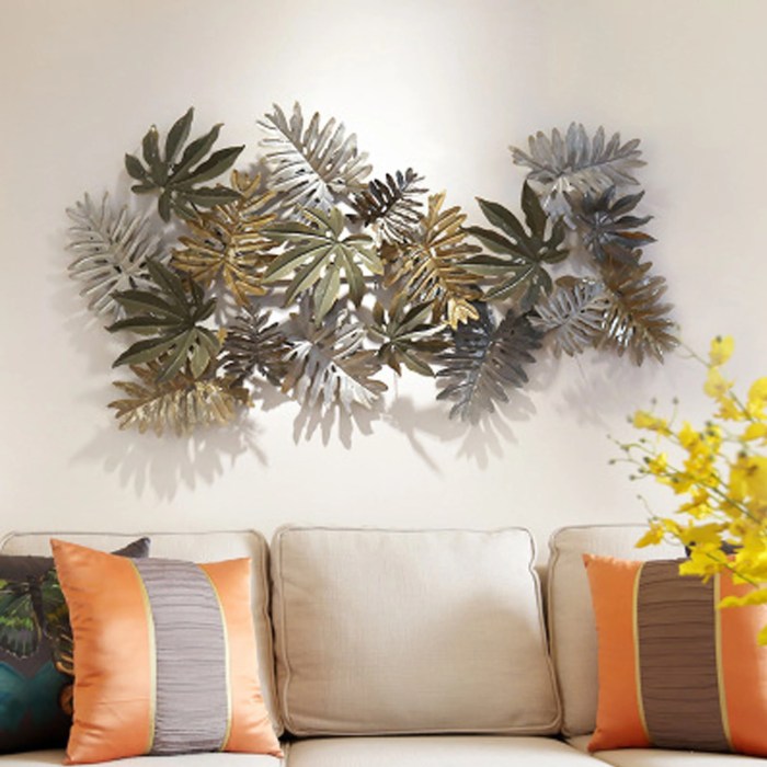 3d metal wall art decor