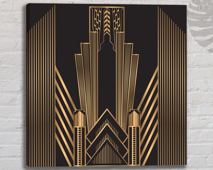 Art deco wall decor ideas