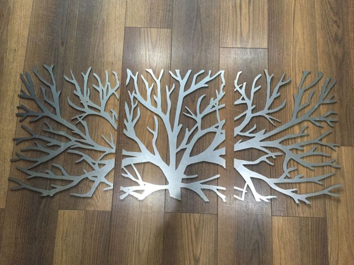 3d metal wall art decor