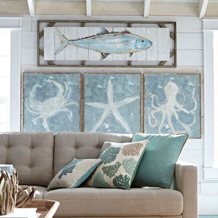 Beach house art decor