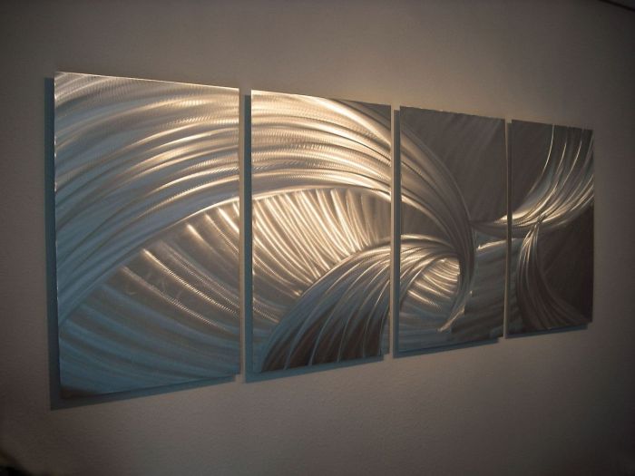 Aluminum wall art decor