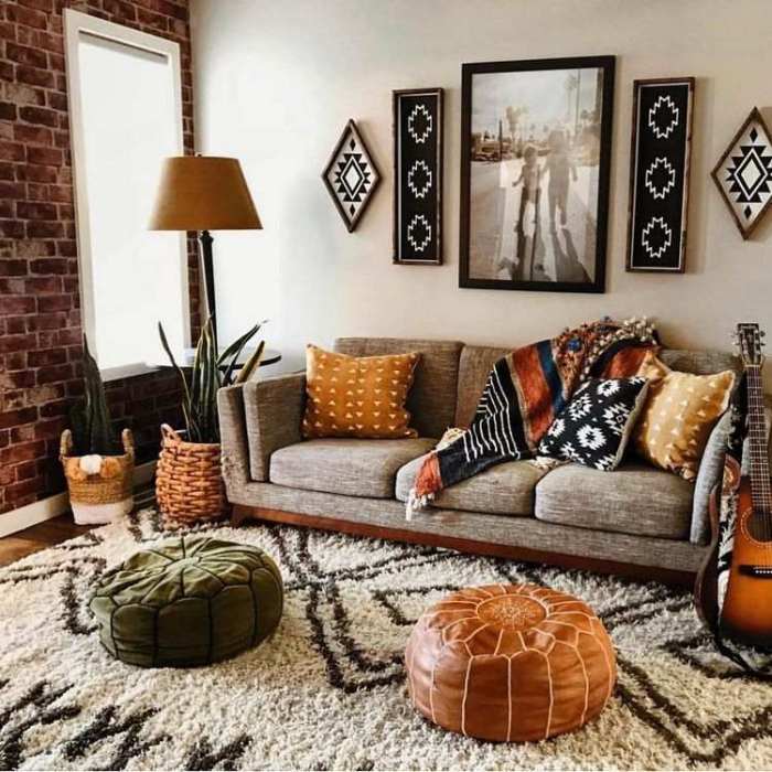 Art deco boho decor